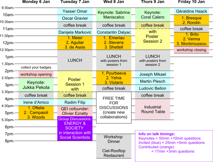 QEI2025 program