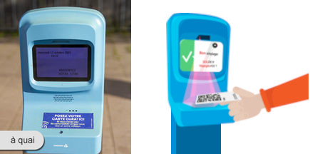 bluebox to scan your tram ticket